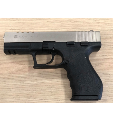 TR17K noir/satiné 9mm balle à blanc - BBLOW TR17K noir/satiné 9mm balle à blanc - BBLOW