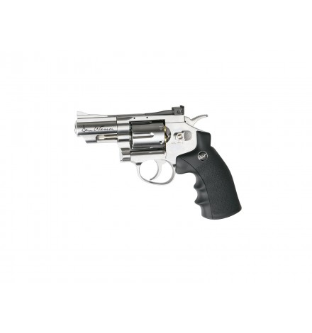 AIRGUN DAN WESSON - C02-2.5" CHROME FULL METAL - 4.5MM - ASG AIRGUN DAN WESSON - C02-2.5" CHROME FULL METAL - 4.5MM - ASG