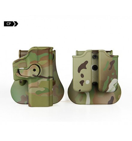 HOLSTER pour Glock 17 - Noir - Droite - IMI HOLSTER pour Glock 17 - Noir - Droite - IMI