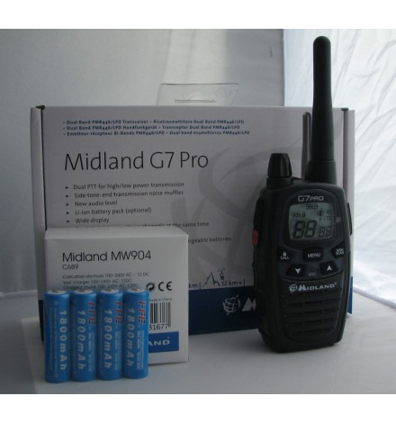 Talkie Walkie G Pro Pmr Lpd Midland