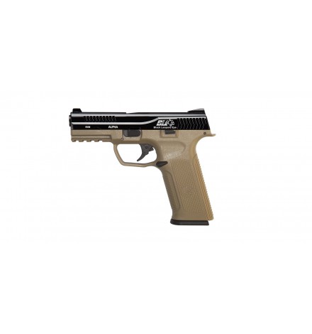 PACK PISTOLET GBB BLACK LÉOPARD EYES ALPHA TAN / NOIR - ICS + HOLSTER S17 RETENTION PACK PISTOLET GBB BLACK LÉOPARD EYES ALPHA TAN / NOIR - ICS + HOLSTER S17 RETENTION