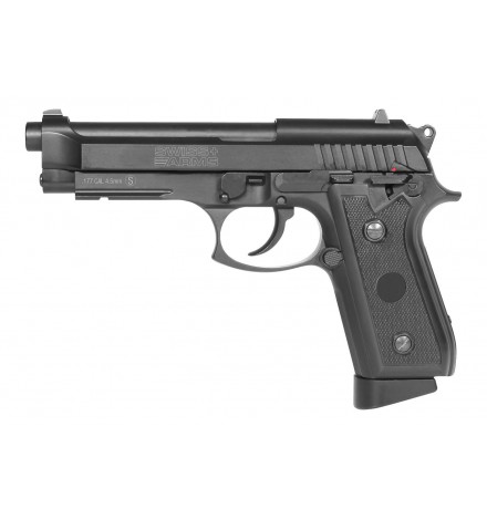 PT92 Co2 FULL METAL 4,5mm 2,2 joule - SWISS ARMS PT92 Co2 FULL METAL 4,5mm 2,2 joule - SWISS ARMS