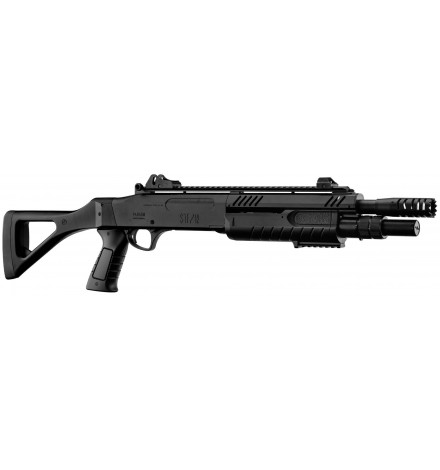 Fusil à pompe FABARM STF/12-11 COMPACT spring 3 billes noir 0,8j - BO MANUFACTURE Fusil à pompe FABARM STF/12-11 COMPACT spring 3 billes noir 0,8j - BO MANUFACTURE
