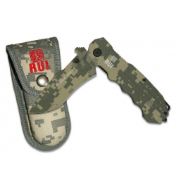 Couteau pliant tactique digital camo