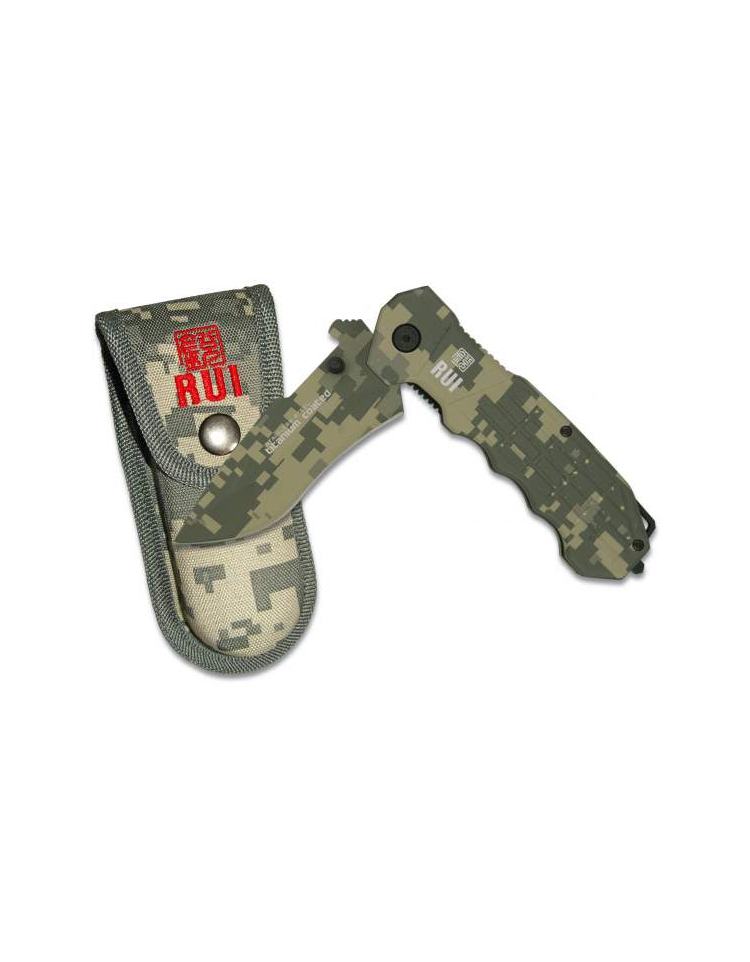 Couteau pliant tactique digital camo