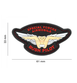 Patch PVC Bush Pilot Rubber - JTG