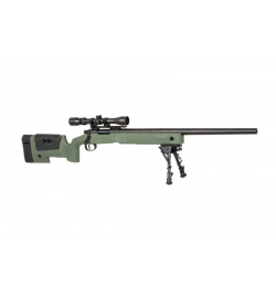 Sniper SA-S02 CORE OD avec lunette 3-9x40/ bipied /3 chargeurs - SPECNA ARMS