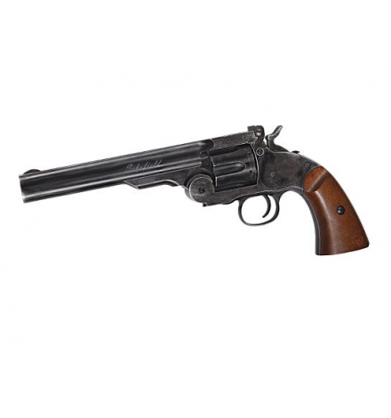 Revolver 4,5mm Co2 SCHOFIELD 6" noir 2,9 joule - ASG