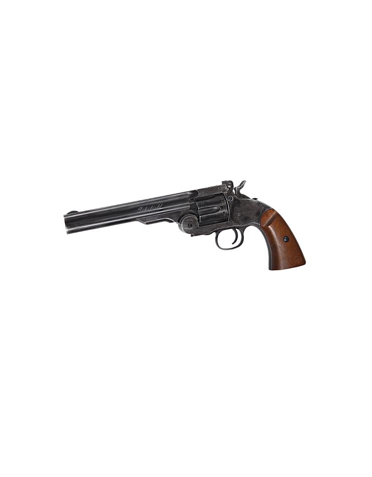 Revolver 4,5mm Co2 SCHOFIELD 6" noir 2,9 joule - ASG