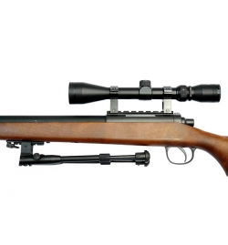 Sniper MB03A type bois avec lunette et bipied - WELL