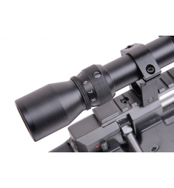 Sniper MB08D noir avec lunette et bipied - WELL