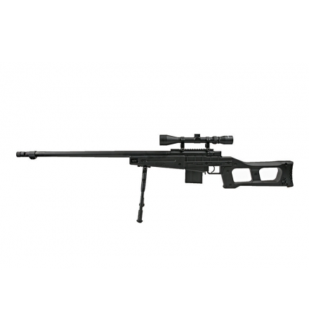Sniper MB4409D Noir avec lunette 3-9x40 et bipied - WELL