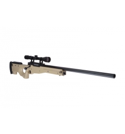 Sniper MB01 WARRIOR I TAN avec lunette 3-9x40 - WELL
