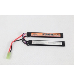 Batterie Lipo 7,4V 1300mAh 15C  2 sticks - VB