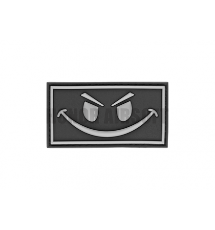 Patch PVC Evil Smile noir - JTG