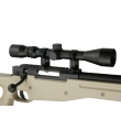 Sniper MB01 WARRIOR I tan avec lunette et bipied 3-9x40 - WELL