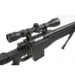 Sniper MB4403D Noir avec lunette 3-9x40 et bipied - WELL