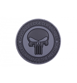 Patch PVC "God Will Judge Our Enemies" - GFC TACTICAL