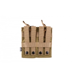 Double Poches chargeurs type M4/AK/G36 tan - GFC