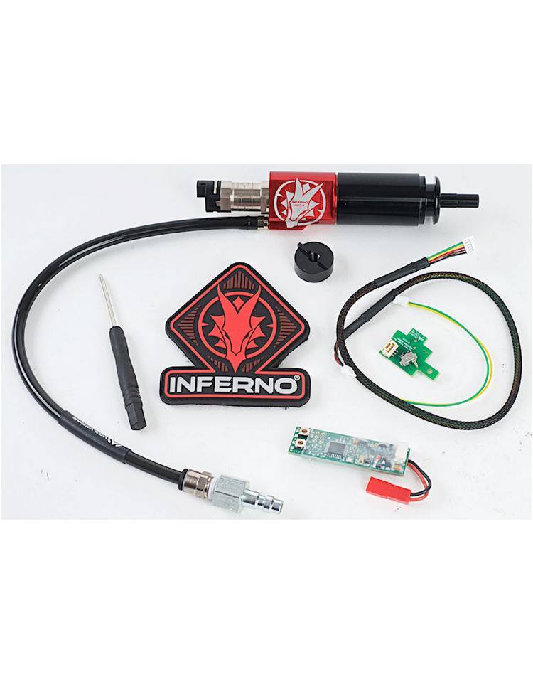 Wolverine Airsoft HPA Systems GEN 2 INFERNO M249 Cylinder with Premium Edition Electronics