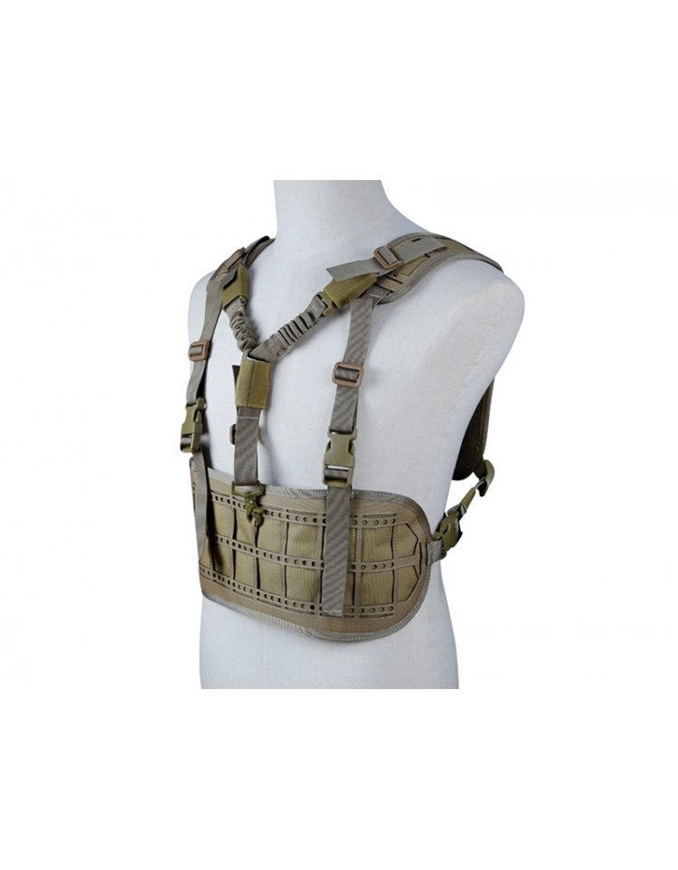 Chest Rig avec sangle 1 point Tan - BIG FOOT