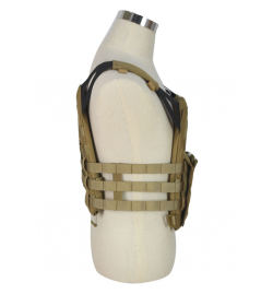 Gilet plate carrier Tan - SWISS ARMS