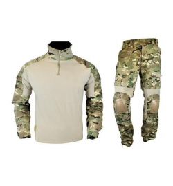 Tenue complète Multicam ( pantalon + combat shirt) - JS TACTICAL