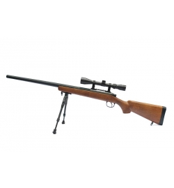 Sniper MB03A type bois avec lunette et bipied - WELL