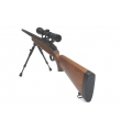 Sniper MB03A type bois avec lunette et bipied - WELL
