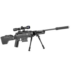Sniper carabine à air comprimé 4,5mm - BLACK OPS