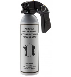 Aérosol d'entraînement 500 ml - Gaz inerte + Poignée