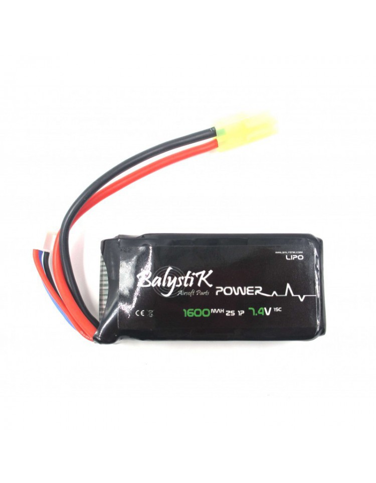 Batterie Lipo 1100mAh 11.1V 20C - BALYSTIK