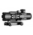 Tactical scope 4x32 avec reticule lumineux