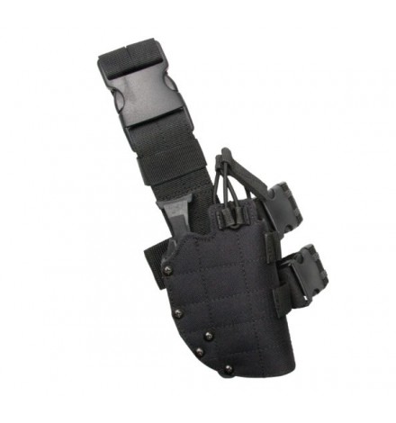 Holster universel de ceinture Molle noir STRIKE SYSTEMS - ASG