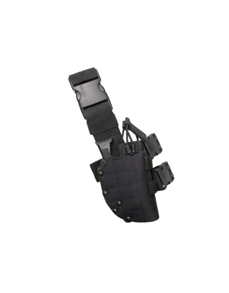 Holster universel de ceinture Molle noir STRIKE SYSTEMS - ASG