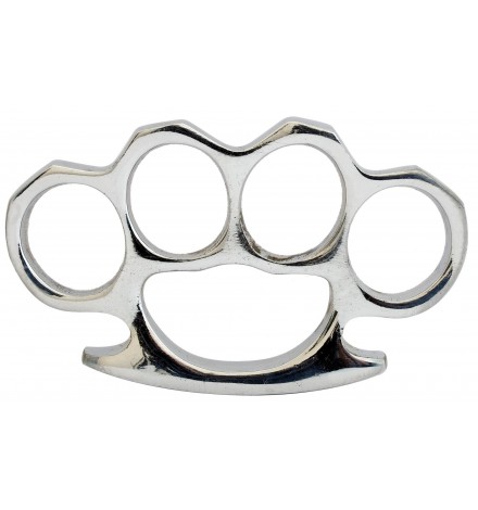 Poing américain argent aluminium Poing américain argent aluminium