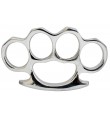 Poing américain argent aluminium