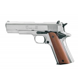Pistolet 911 chromé balle à blanc - CHIAPPA