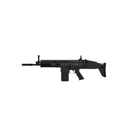 FN SCAR-H Noir GBBR Blowback - CYBERGUN ( 1bouteille de gaz+ chargeur Gaz offerts)