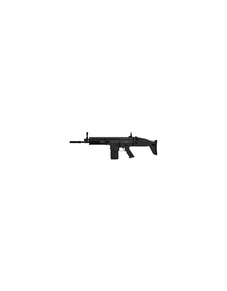 FN SCAR-H Noir GBBR Blowback - CYBERGUN ( 1bouteille de gaz+ chargeur Gaz offerts)