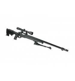 Sniper MB11D Noir avec lunette 3-9x40 et bipied - WELL