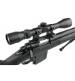 Sniper MB4405D Noir avec lunette 3-9x40 et bipied - WELL