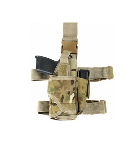 Holster de cuisse ajustable Multicam 