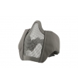 Masque grillagé gris avec attache pour casque - Ultimate Tactical